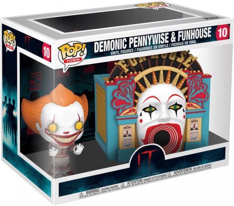 Figurine Funko Pop! Town N°10 - Ca - Pennywise Et Funhouse